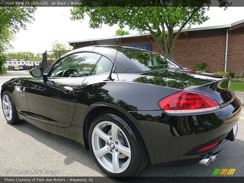 Jet Black / Walnut 2015 BMW Z4 sDrive28i