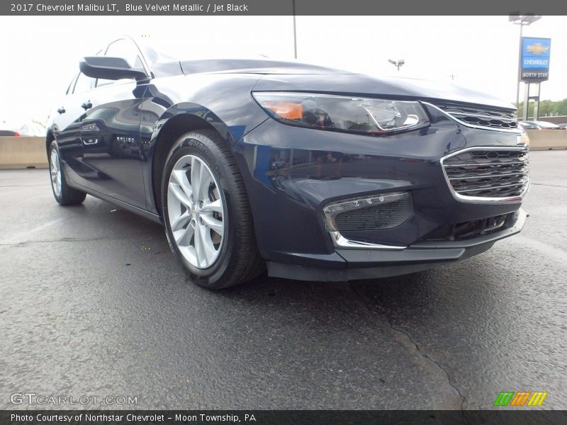 Blue Velvet Metallic / Jet Black 2017 Chevrolet Malibu LT