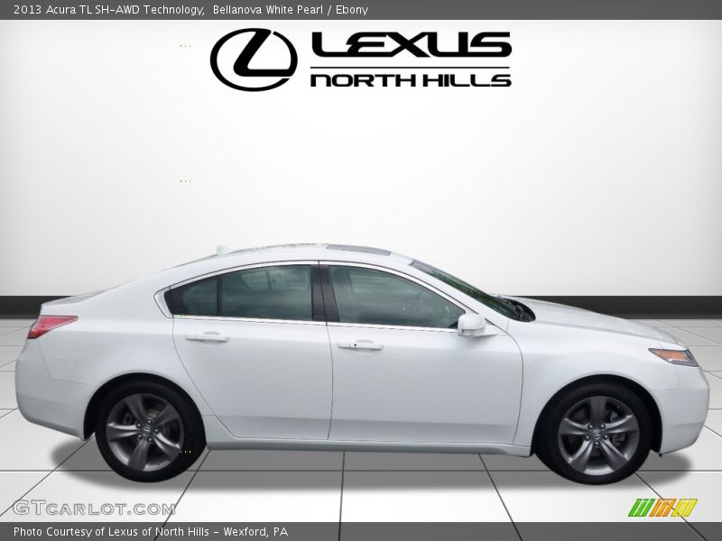 Bellanova White Pearl / Ebony 2013 Acura TL SH-AWD Technology