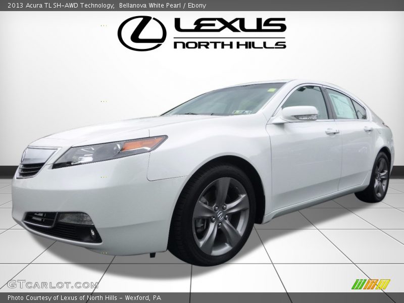 Bellanova White Pearl / Ebony 2013 Acura TL SH-AWD Technology