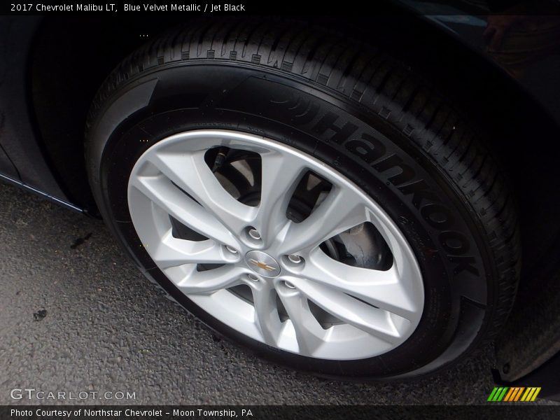 Blue Velvet Metallic / Jet Black 2017 Chevrolet Malibu LT