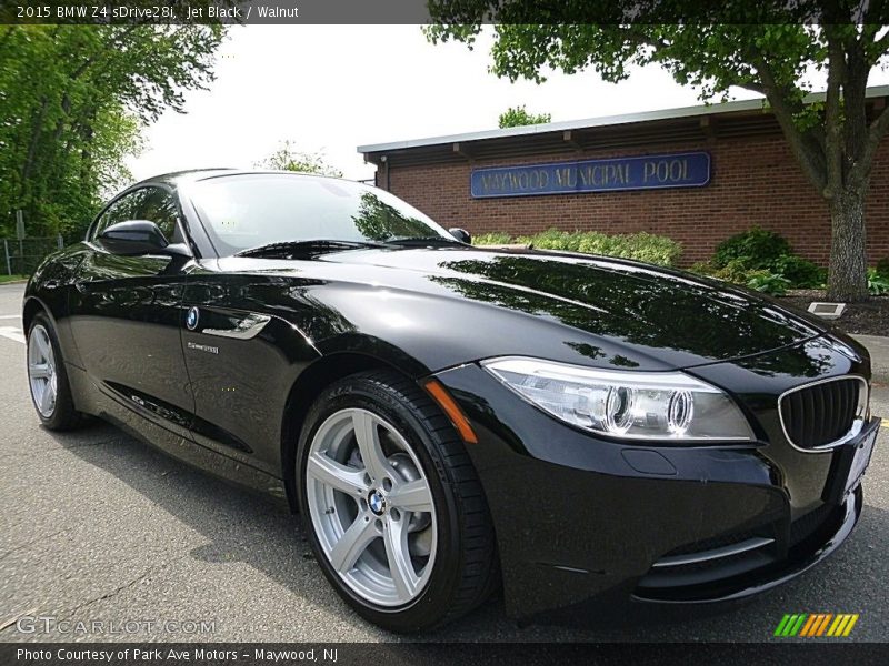 Jet Black / Walnut 2015 BMW Z4 sDrive28i