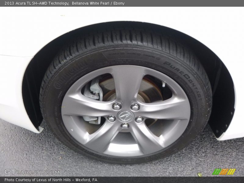 Bellanova White Pearl / Ebony 2013 Acura TL SH-AWD Technology