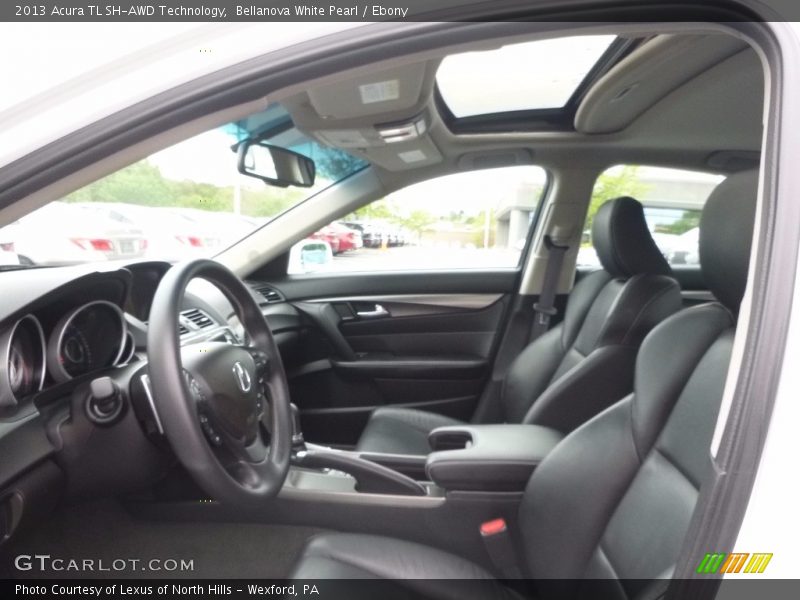 Bellanova White Pearl / Ebony 2013 Acura TL SH-AWD Technology