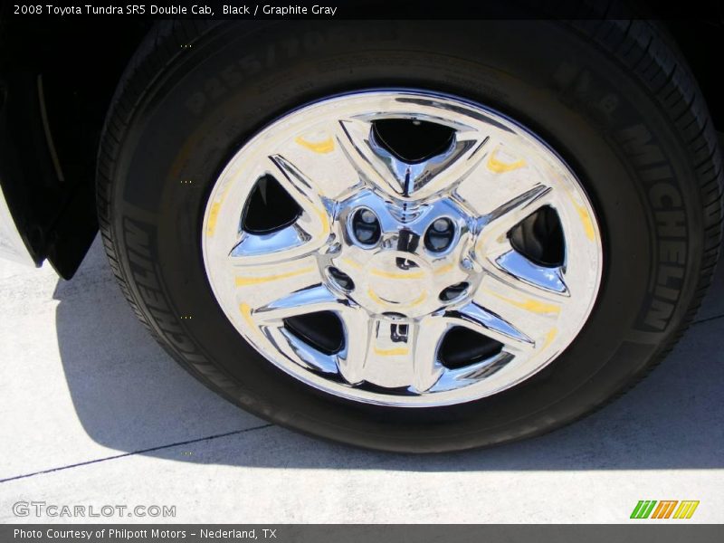 Black / Graphite Gray 2008 Toyota Tundra SR5 Double Cab