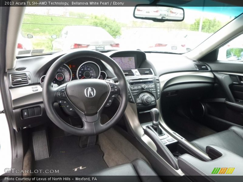 Bellanova White Pearl / Ebony 2013 Acura TL SH-AWD Technology