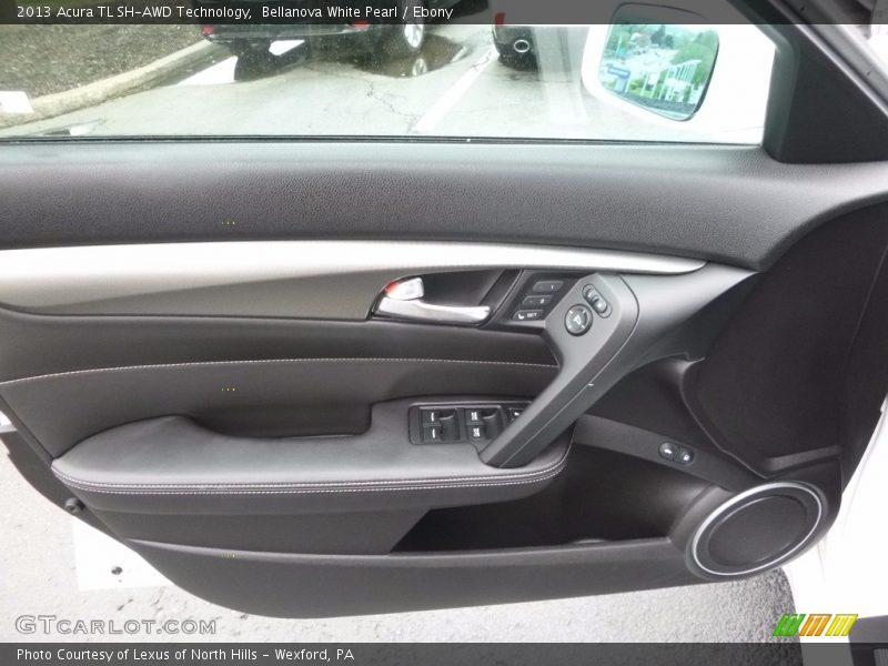 Bellanova White Pearl / Ebony 2013 Acura TL SH-AWD Technology