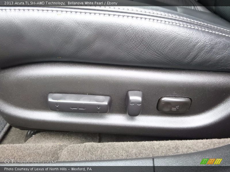 Bellanova White Pearl / Ebony 2013 Acura TL SH-AWD Technology