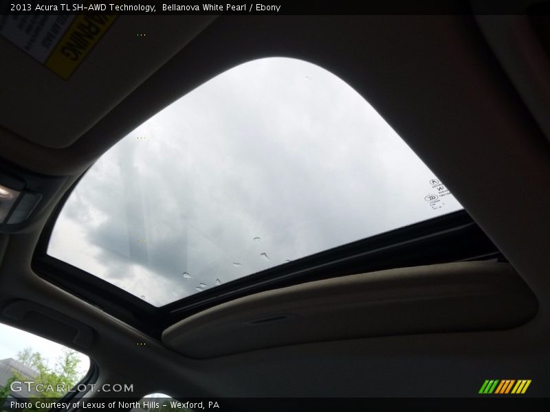 Bellanova White Pearl / Ebony 2013 Acura TL SH-AWD Technology