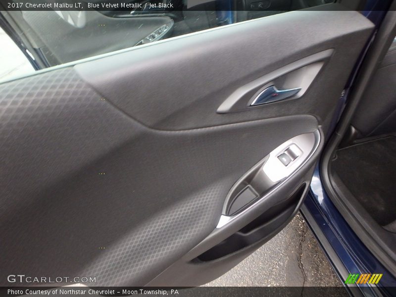 Blue Velvet Metallic / Jet Black 2017 Chevrolet Malibu LT