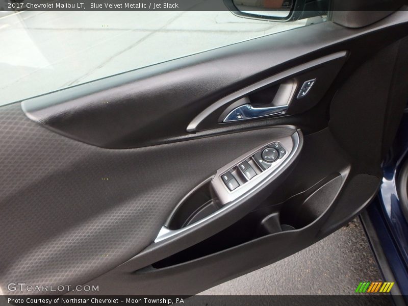 Blue Velvet Metallic / Jet Black 2017 Chevrolet Malibu LT
