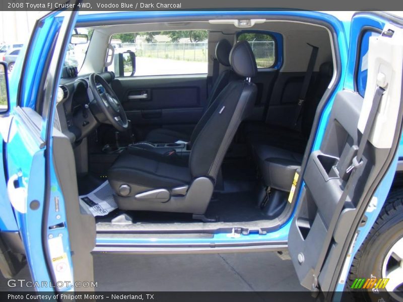 Voodoo Blue / Dark Charcoal 2008 Toyota FJ Cruiser 4WD