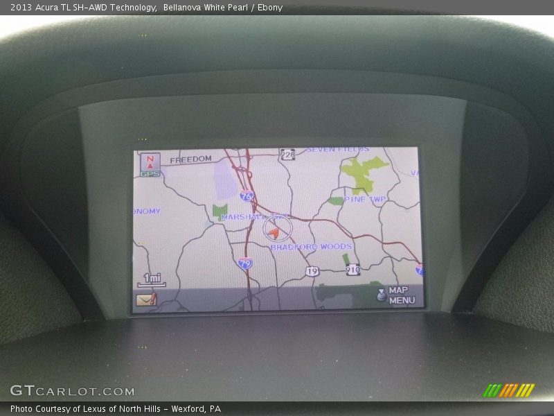 Bellanova White Pearl / Ebony 2013 Acura TL SH-AWD Technology