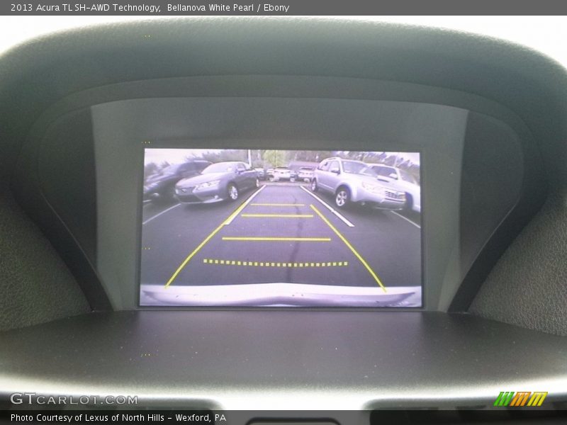 Bellanova White Pearl / Ebony 2013 Acura TL SH-AWD Technology