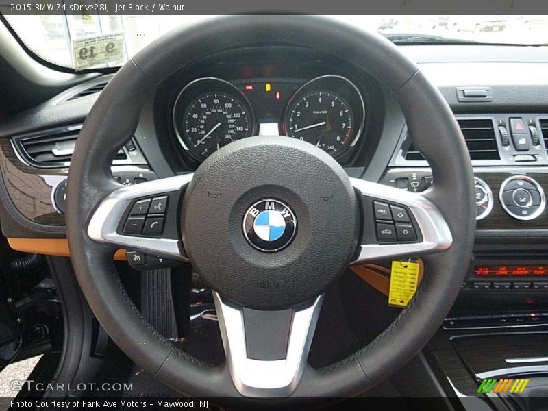 Jet Black / Walnut 2015 BMW Z4 sDrive28i