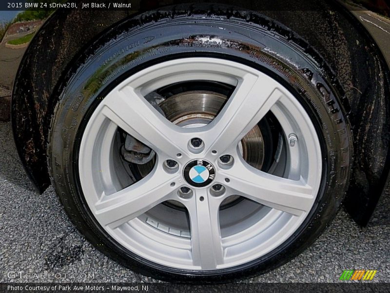 Jet Black / Walnut 2015 BMW Z4 sDrive28i