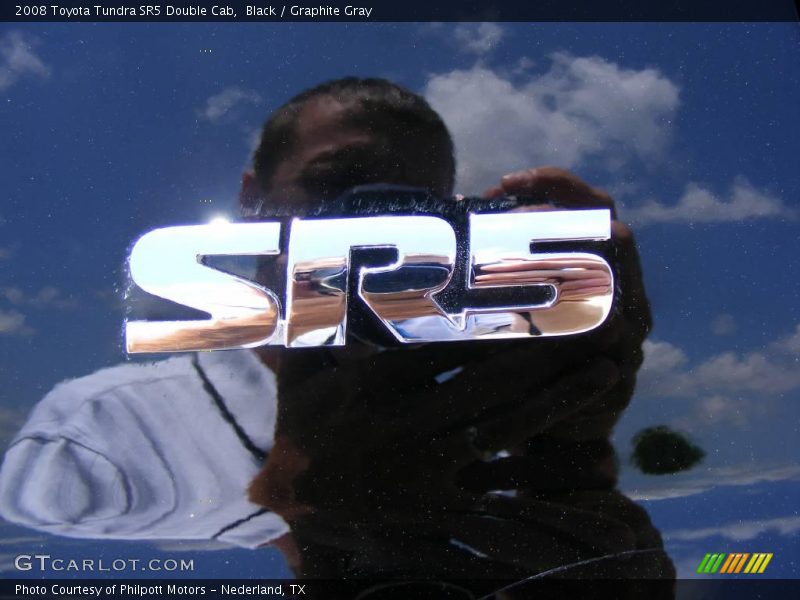 Black / Graphite Gray 2008 Toyota Tundra SR5 Double Cab