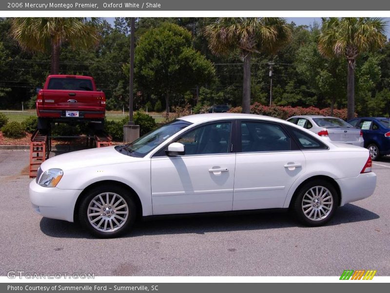 Oxford White / Shale 2006 Mercury Montego Premier