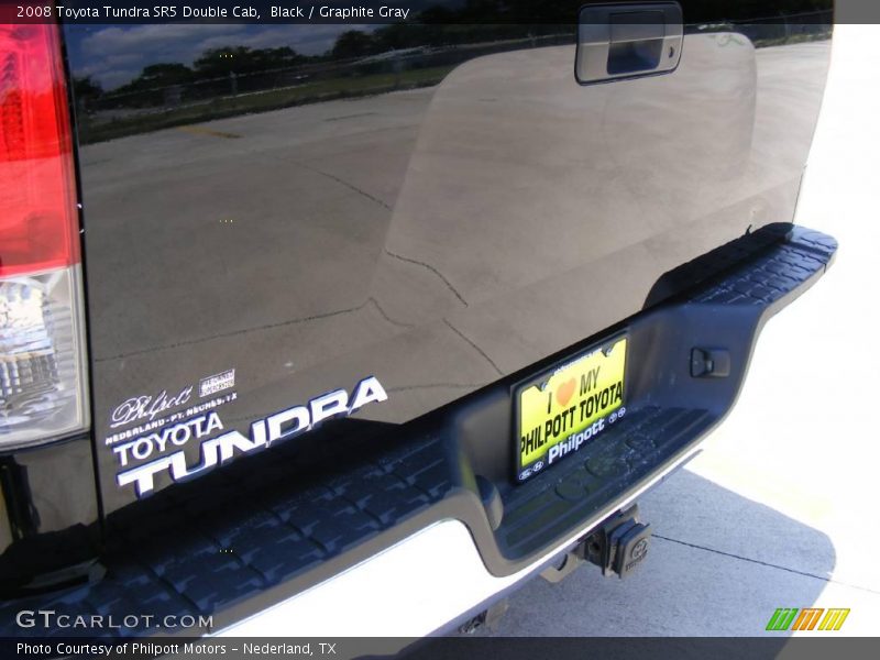Black / Graphite Gray 2008 Toyota Tundra SR5 Double Cab