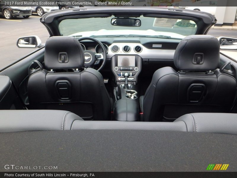 Dashboard of 2017 Mustang EcoBoost Premium Convertible