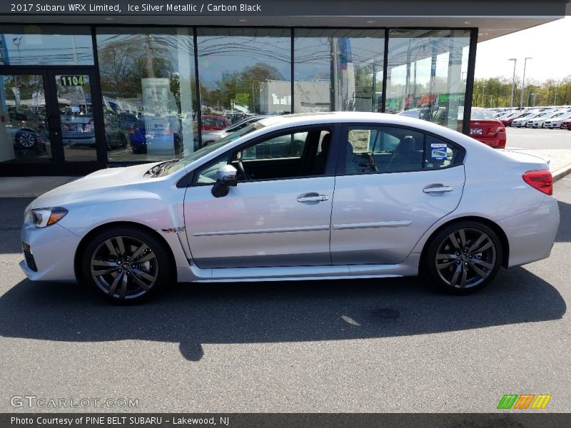 Ice Silver Metallic / Carbon Black 2017 Subaru WRX Limited