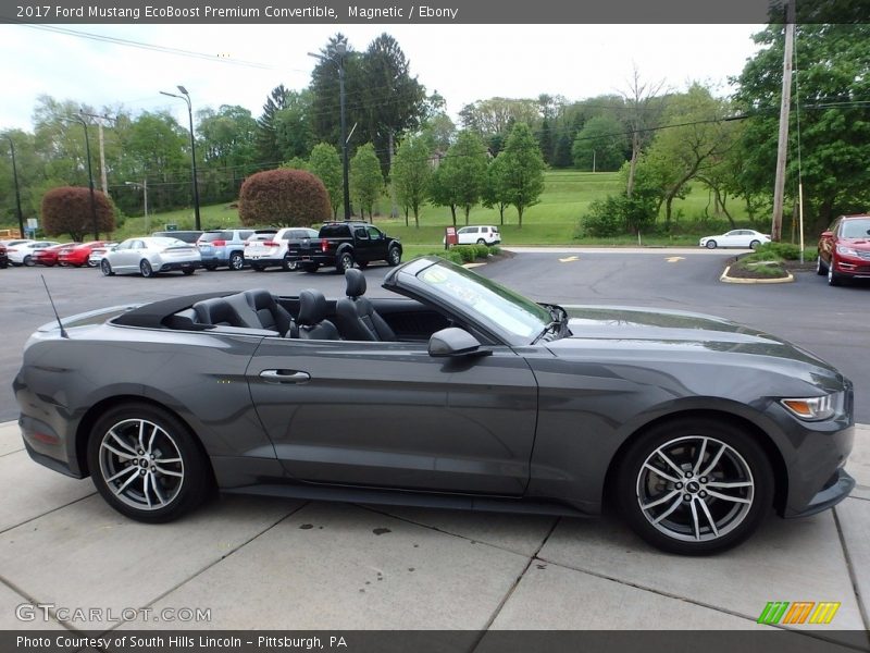  2017 Mustang EcoBoost Premium Convertible Magnetic