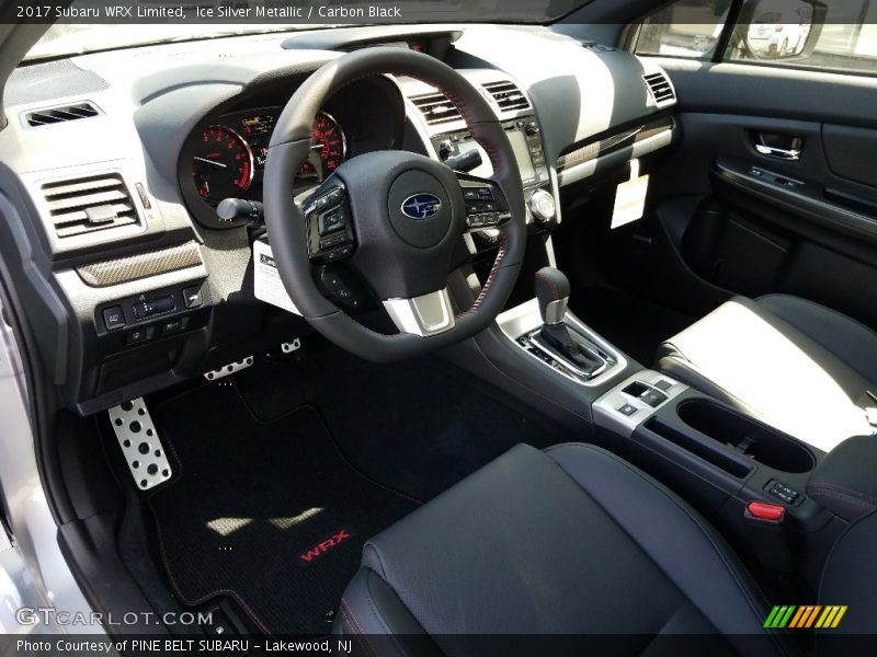 Ice Silver Metallic / Carbon Black 2017 Subaru WRX Limited