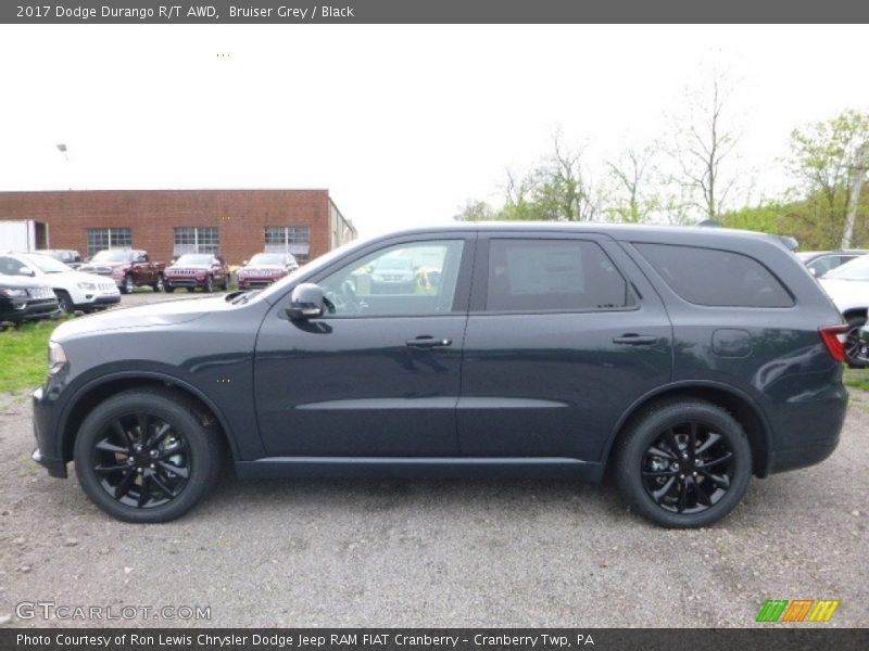 Bruiser Grey / Black 2017 Dodge Durango R/T AWD