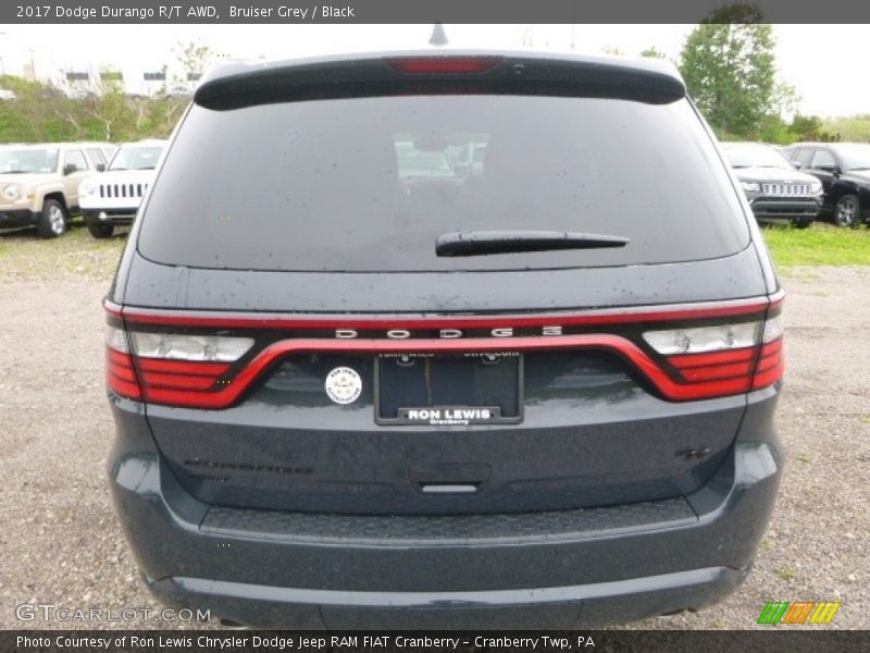 Bruiser Grey / Black 2017 Dodge Durango R/T AWD