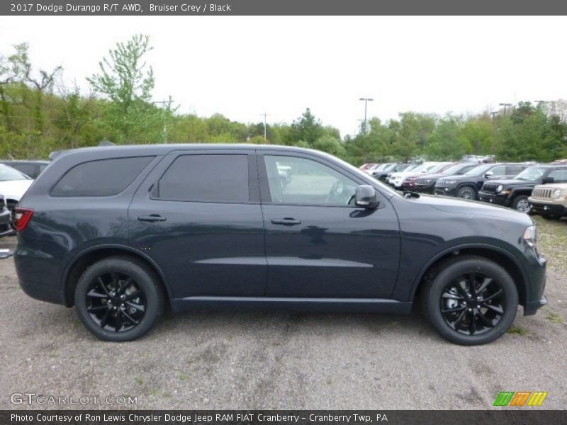Bruiser Grey / Black 2017 Dodge Durango R/T AWD
