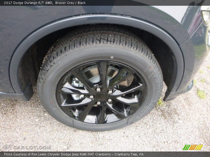 Bruiser Grey / Black 2017 Dodge Durango R/T AWD