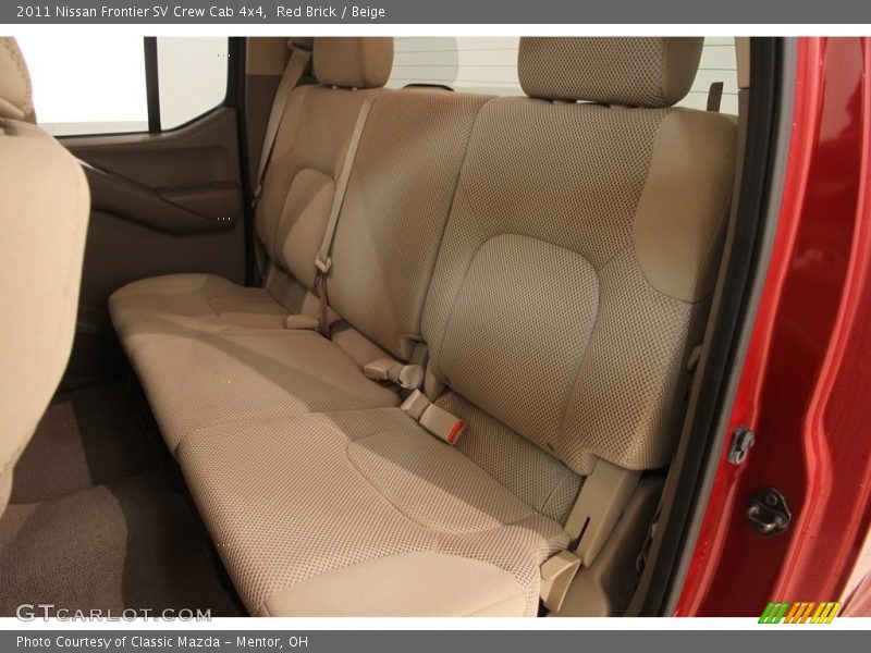 Red Brick / Beige 2011 Nissan Frontier SV Crew Cab 4x4