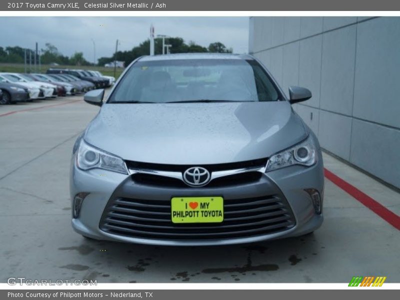Celestial Silver Metallic / Ash 2017 Toyota Camry XLE