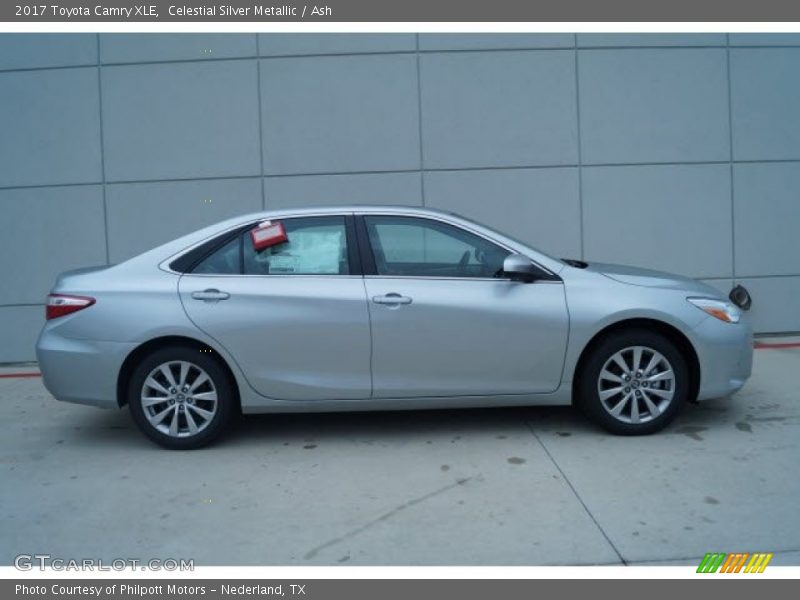 Celestial Silver Metallic / Ash 2017 Toyota Camry XLE