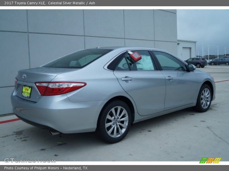 Celestial Silver Metallic / Ash 2017 Toyota Camry XLE