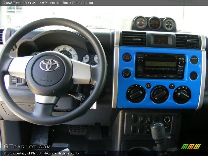 Voodoo Blue / Dark Charcoal 2008 Toyota FJ Cruiser 4WD