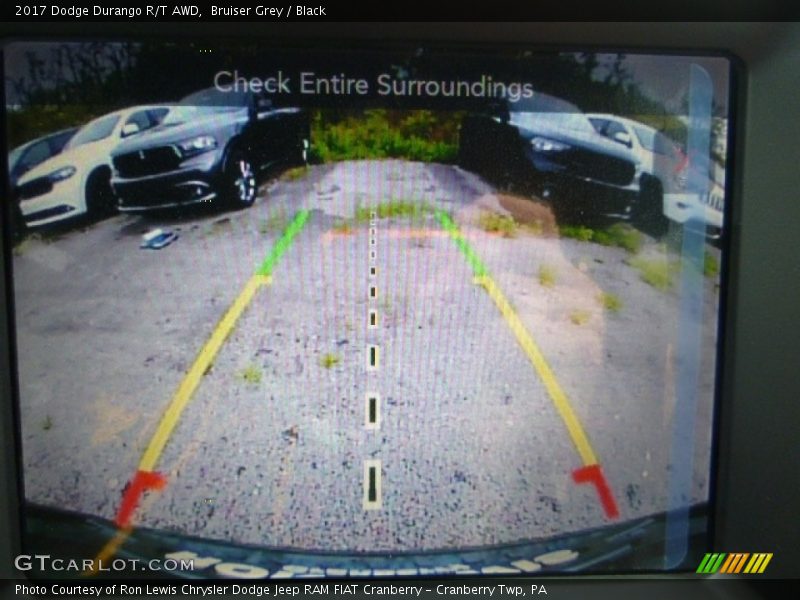Bruiser Grey / Black 2017 Dodge Durango R/T AWD