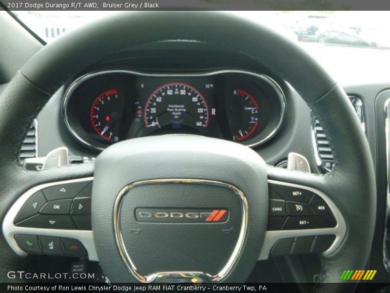 Bruiser Grey / Black 2017 Dodge Durango R/T AWD