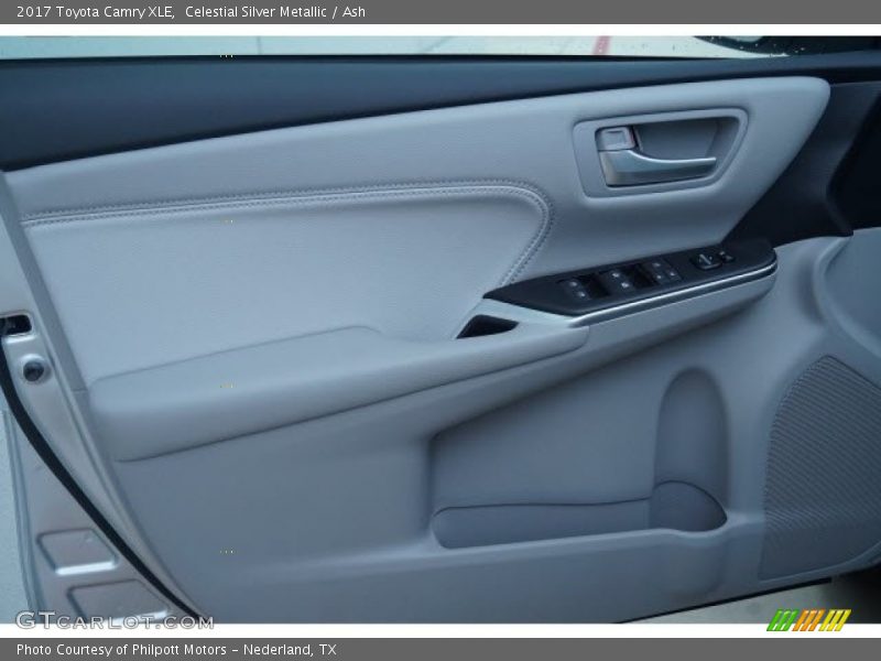 Celestial Silver Metallic / Ash 2017 Toyota Camry XLE