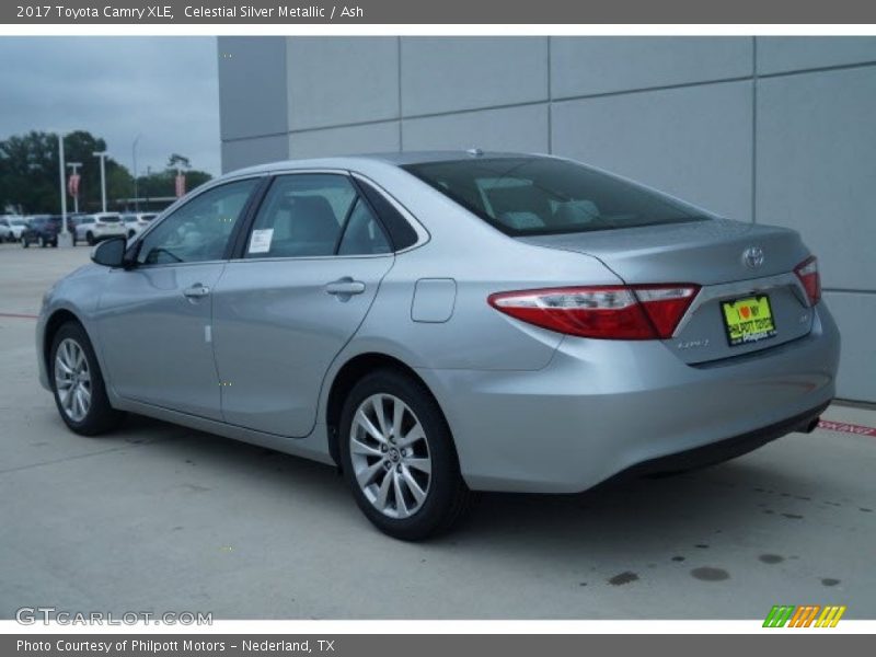 Celestial Silver Metallic / Ash 2017 Toyota Camry XLE