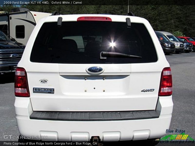 Oxford White / Camel 2009 Ford Escape XLT V6 4WD