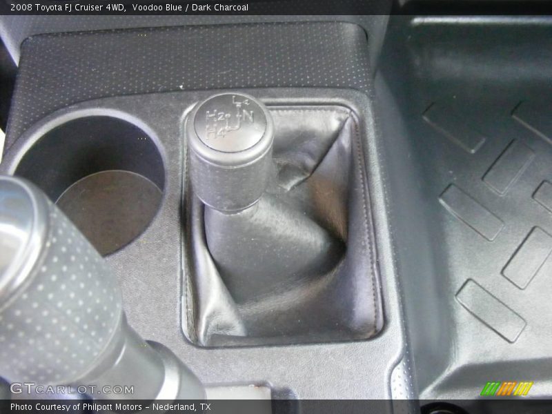 Voodoo Blue / Dark Charcoal 2008 Toyota FJ Cruiser 4WD