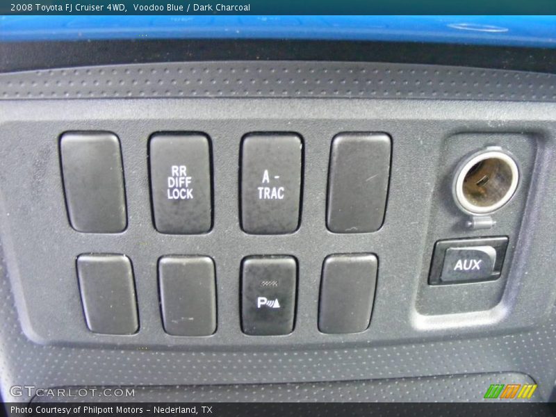 Voodoo Blue / Dark Charcoal 2008 Toyota FJ Cruiser 4WD