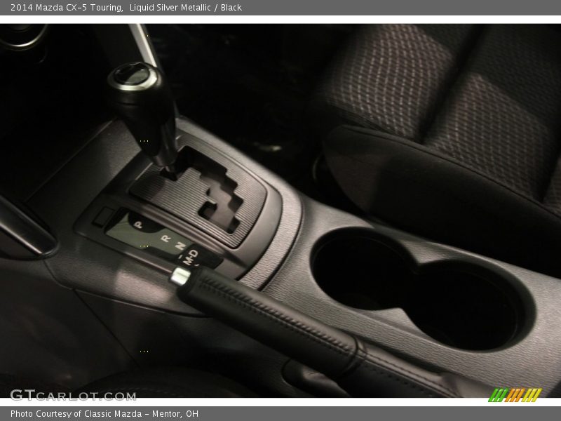 Liquid Silver Metallic / Black 2014 Mazda CX-5 Touring