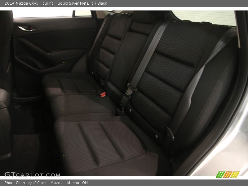 Liquid Silver Metallic / Black 2014 Mazda CX-5 Touring