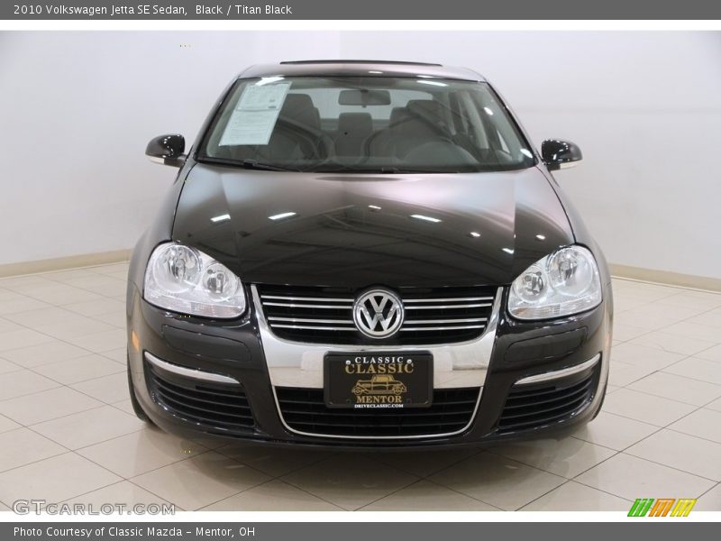 Black / Titan Black 2010 Volkswagen Jetta SE Sedan