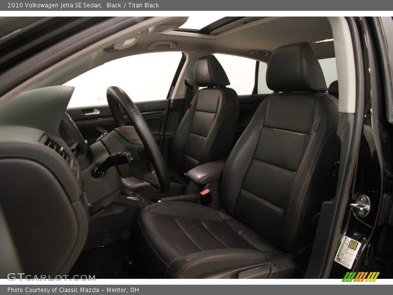 Black / Titan Black 2010 Volkswagen Jetta SE Sedan