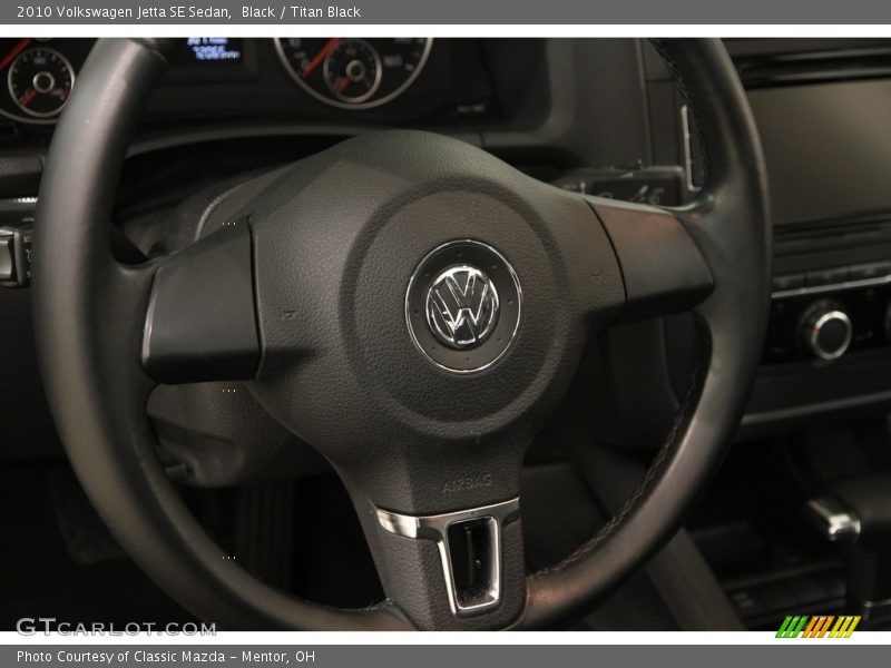 Black / Titan Black 2010 Volkswagen Jetta SE Sedan