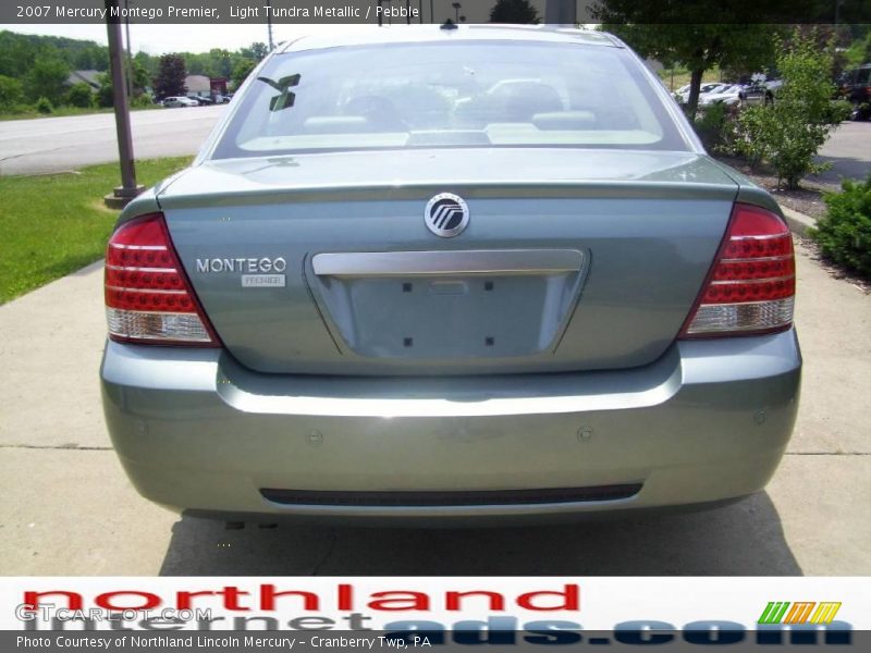 Light Tundra Metallic / Pebble 2007 Mercury Montego Premier