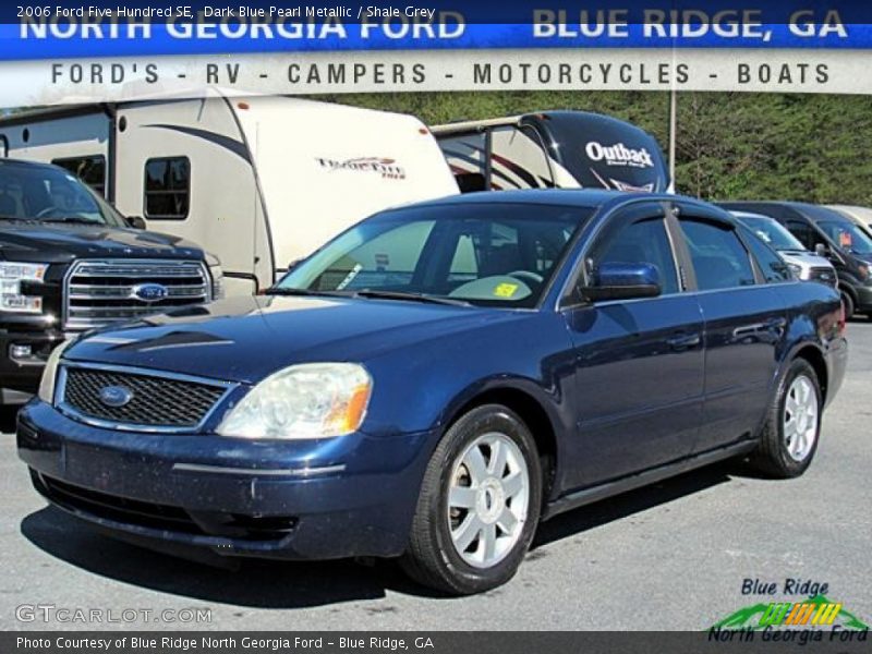 Dark Blue Pearl Metallic / Shale Grey 2006 Ford Five Hundred SE